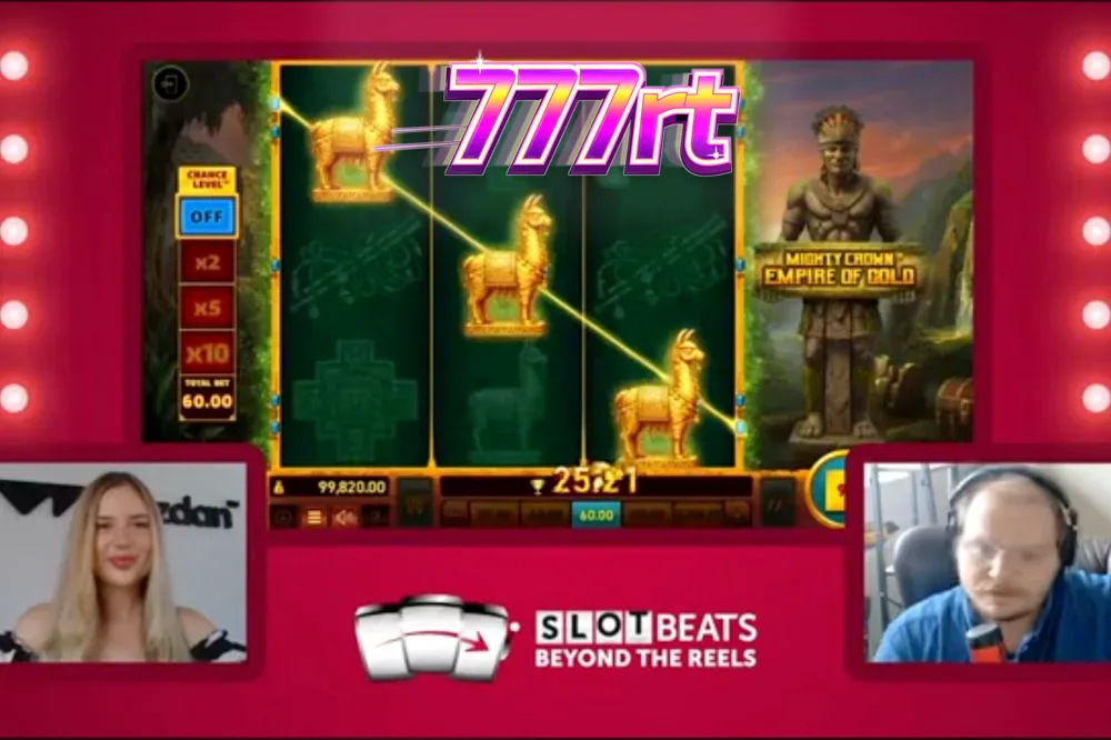 Tampilan antarmuka slot Mighty Crown: Empire of Gold pada perangkat seluler